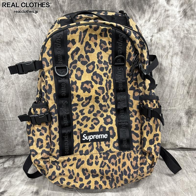 楽天市場】2020AW/Supreme/シュプリーム/Leopard Backpack Bag  