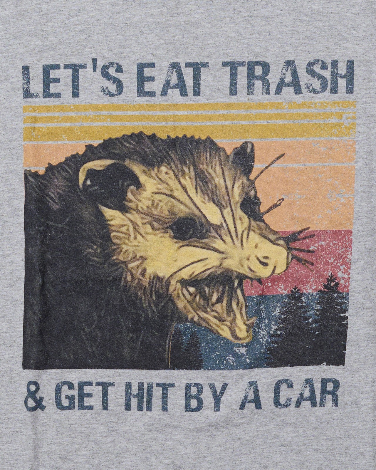 古着 LET'S EAT T / レッツ イート Tシャツ