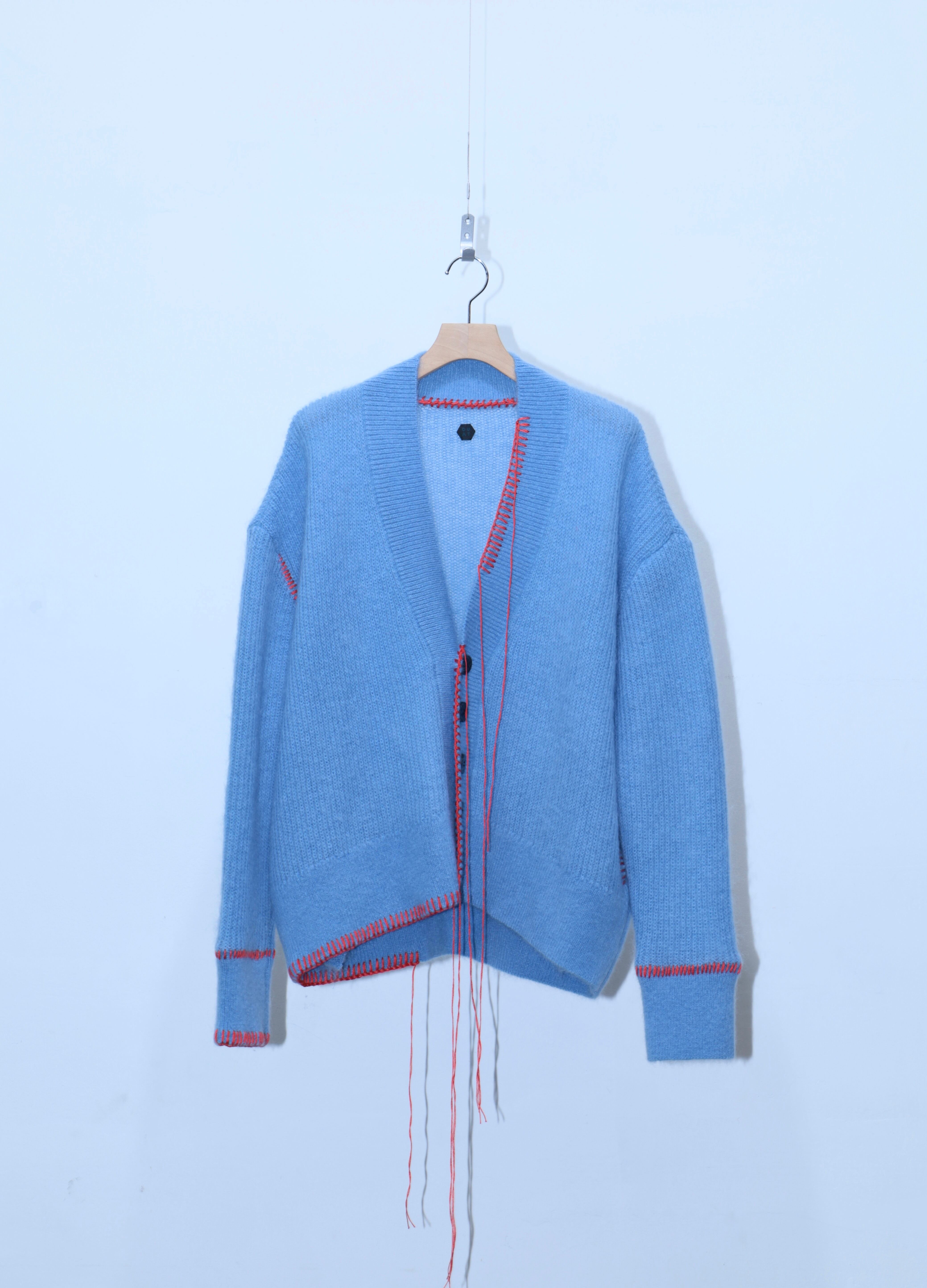 【新品・未使用】OUAT SAX OFFICE CARDIGAN