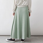 【ロングシーズン使える着回ししやすいアイテム★フレアロングスカート】ワッフル素材フレアロングスカート５カラー