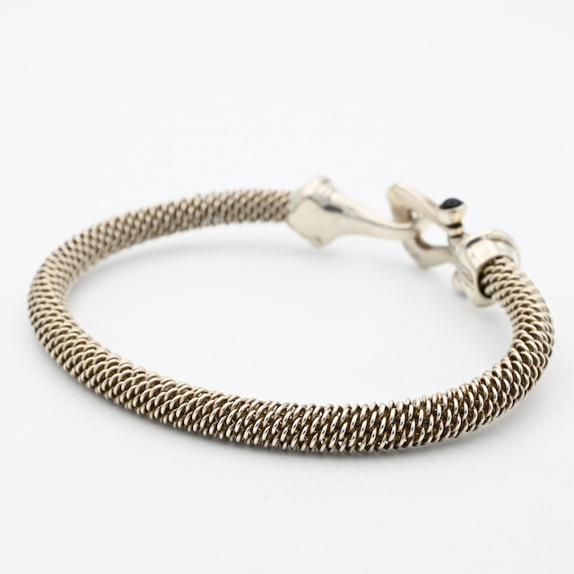 Knitted Design Elegant Scrolls Bracelet By Espo / USA
