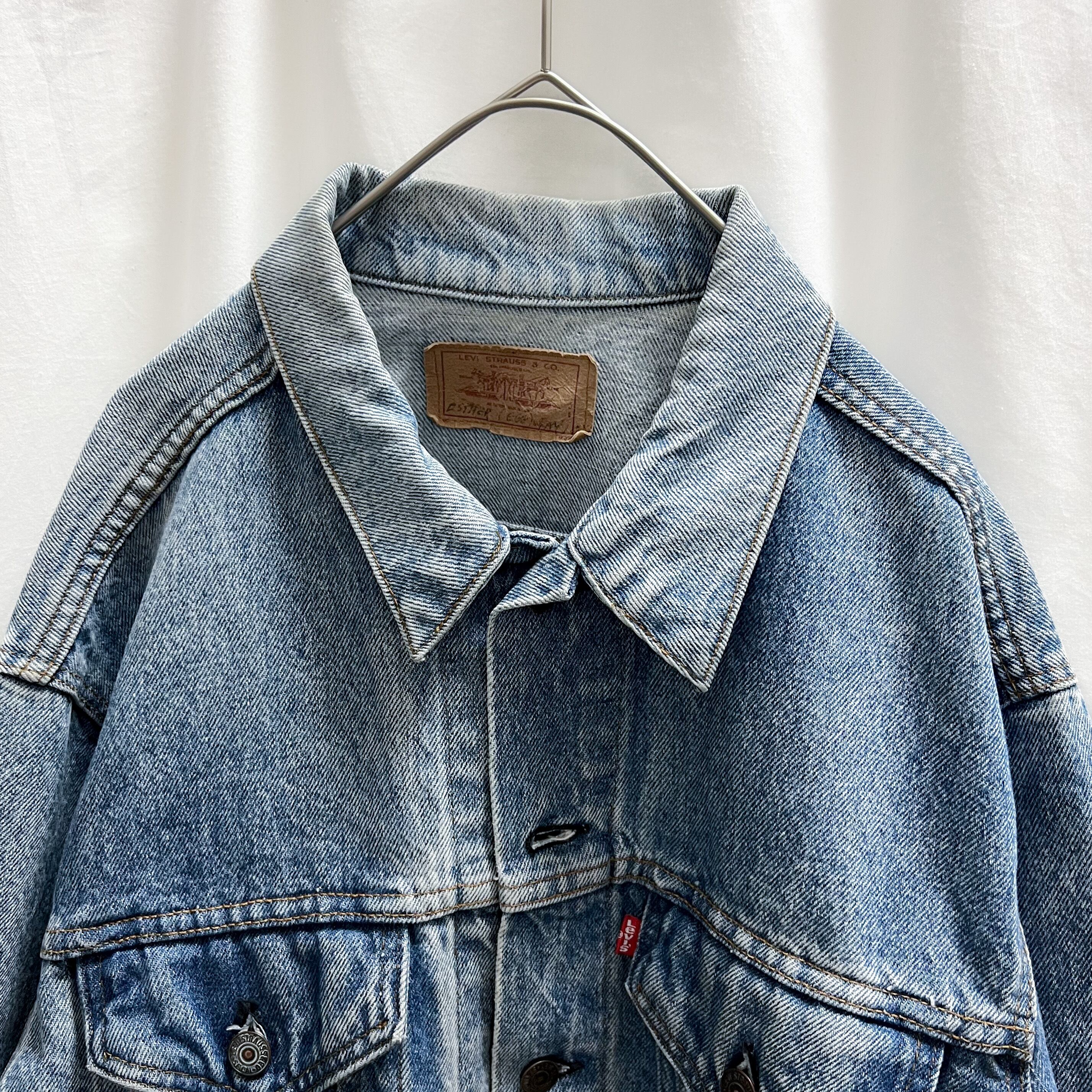 80s levis 70506 made in usa トップボタン裏527 リーバイス デニム