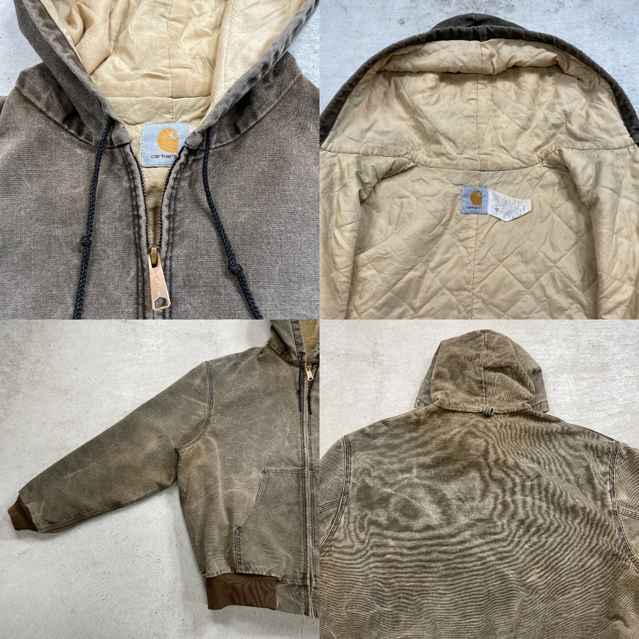 80年代 USA製 Carhartt カーハート アクティブジャケット ダック 