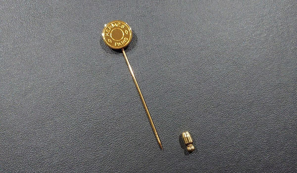 HERMES エルメス セリエ ピンブローチ ハットピン ブローチ  