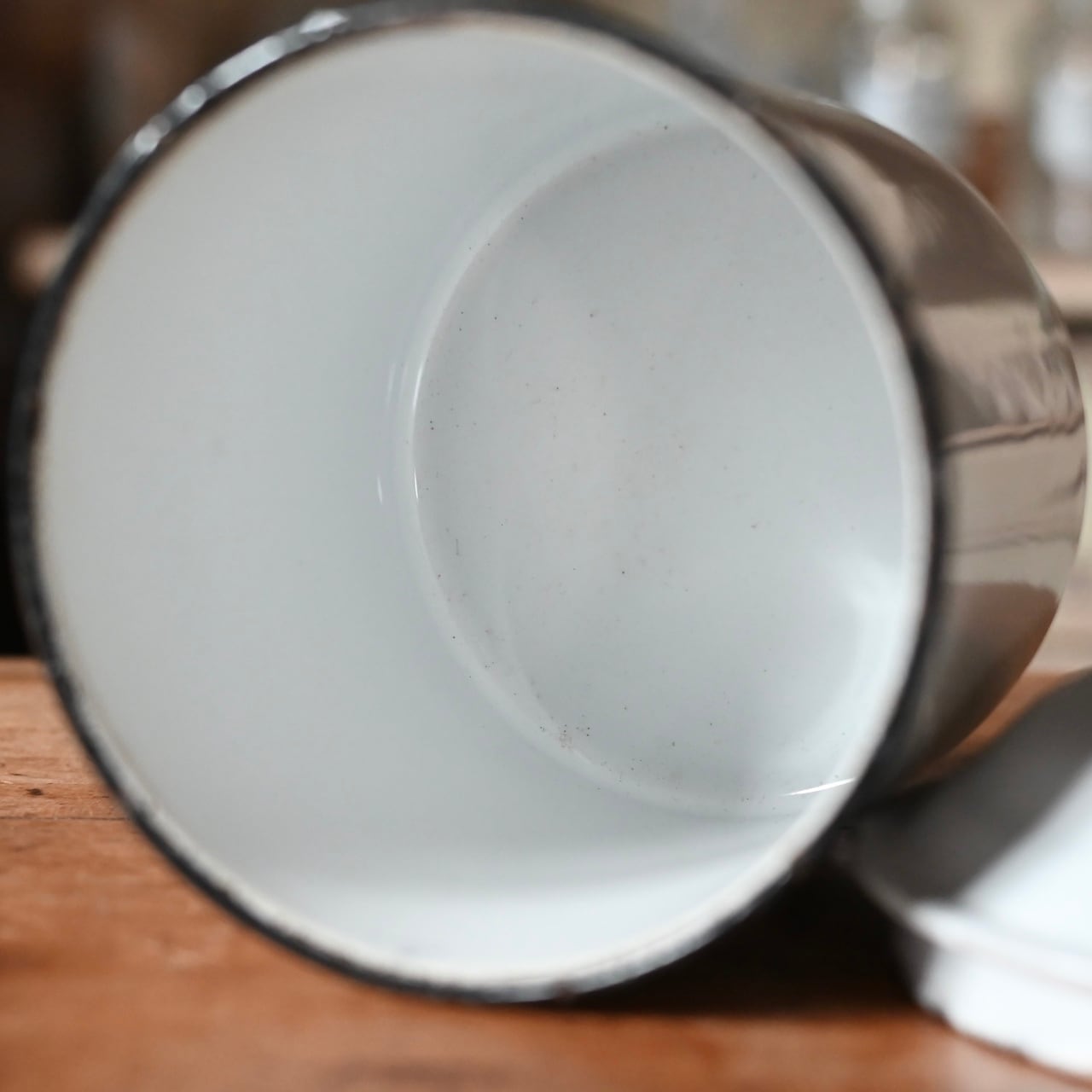 Enamel Canister / エナメル キャニスター【B】〈 琺瑯・ホーロー