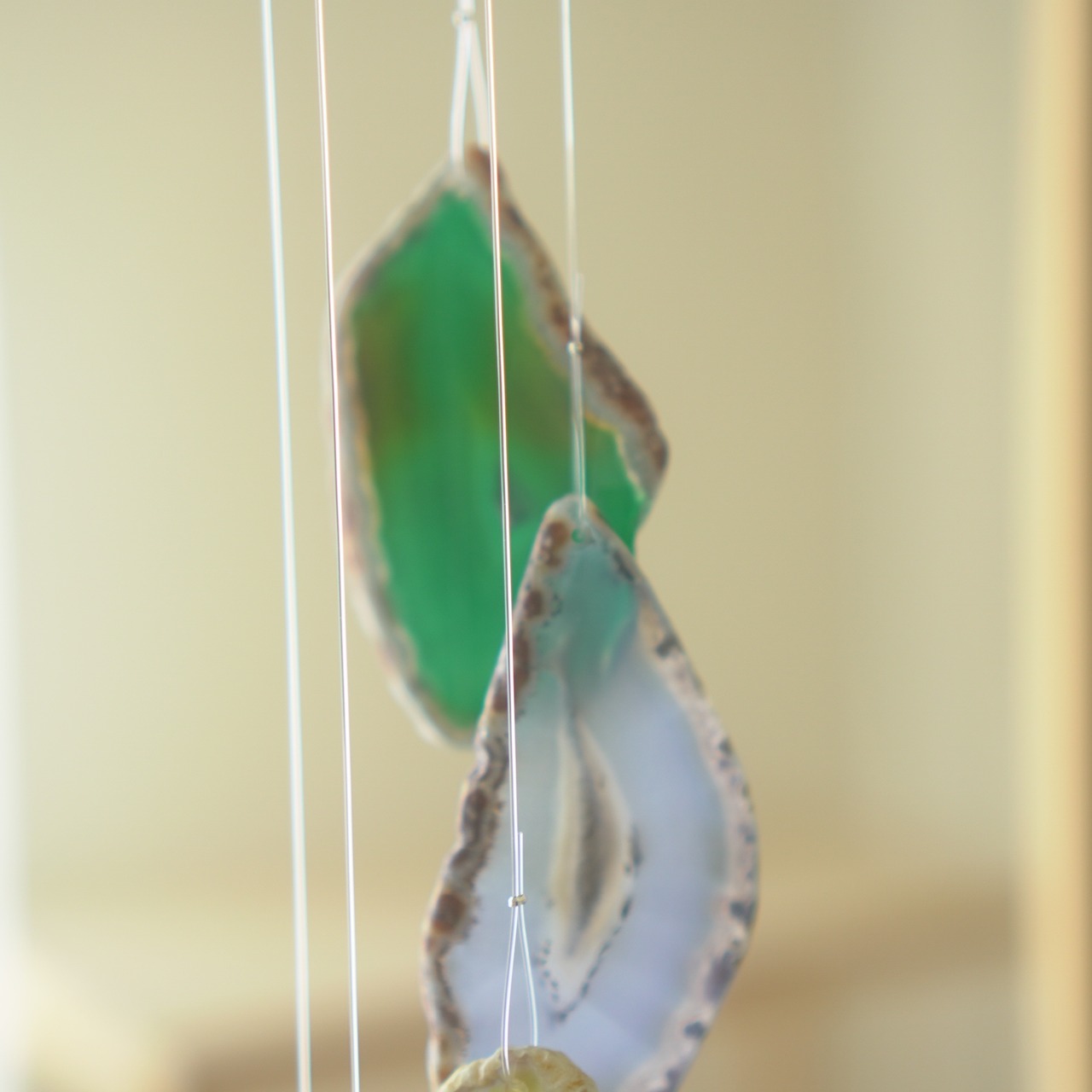 Moonlit Night 04 - アゲートヒーリングチャイム / Agate Sun Catcher Wind Chime 806