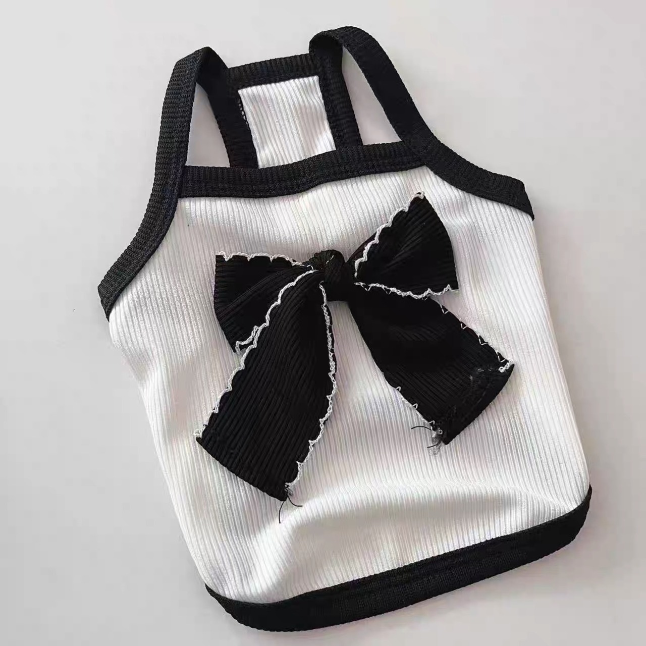 Monotone Ribbon Tank【sam007】