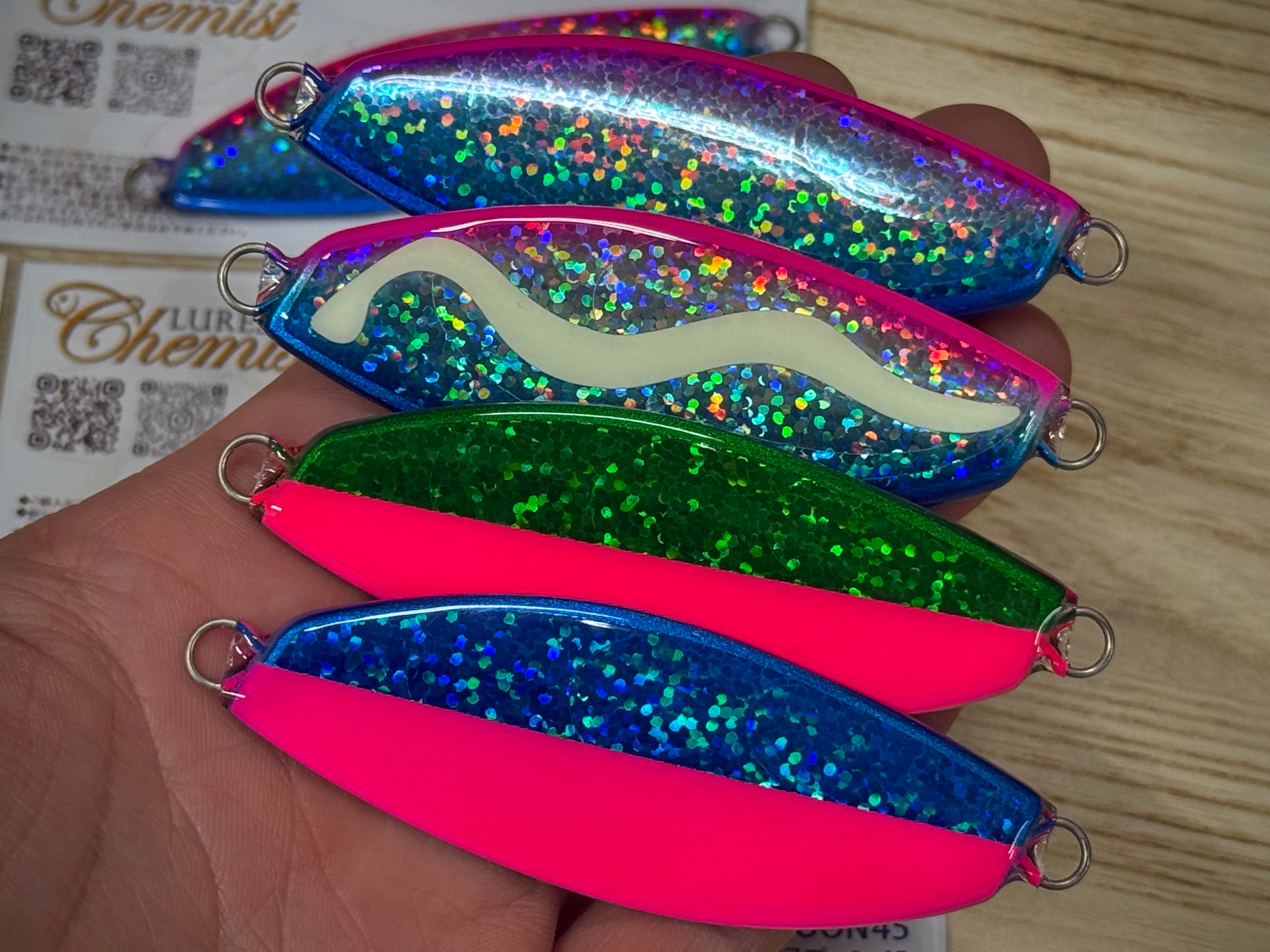 LURES Chemist ルアーズケミスト サーモンスプーン45g【ペイントカラー