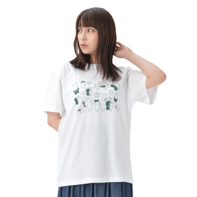 古墳といちゃいちゃTシャツ・ホワイト