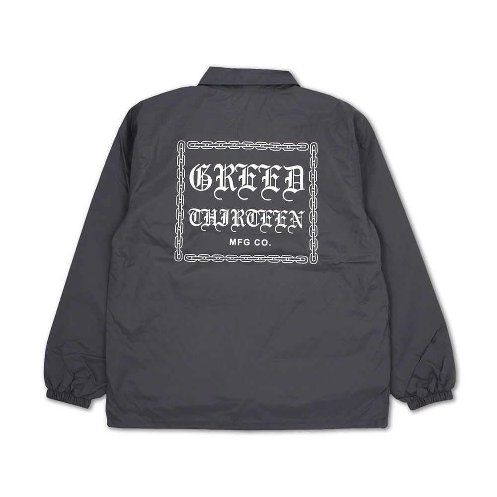 IRON CROSS Coach Jacket Black | DOG HOUSE GARAGE