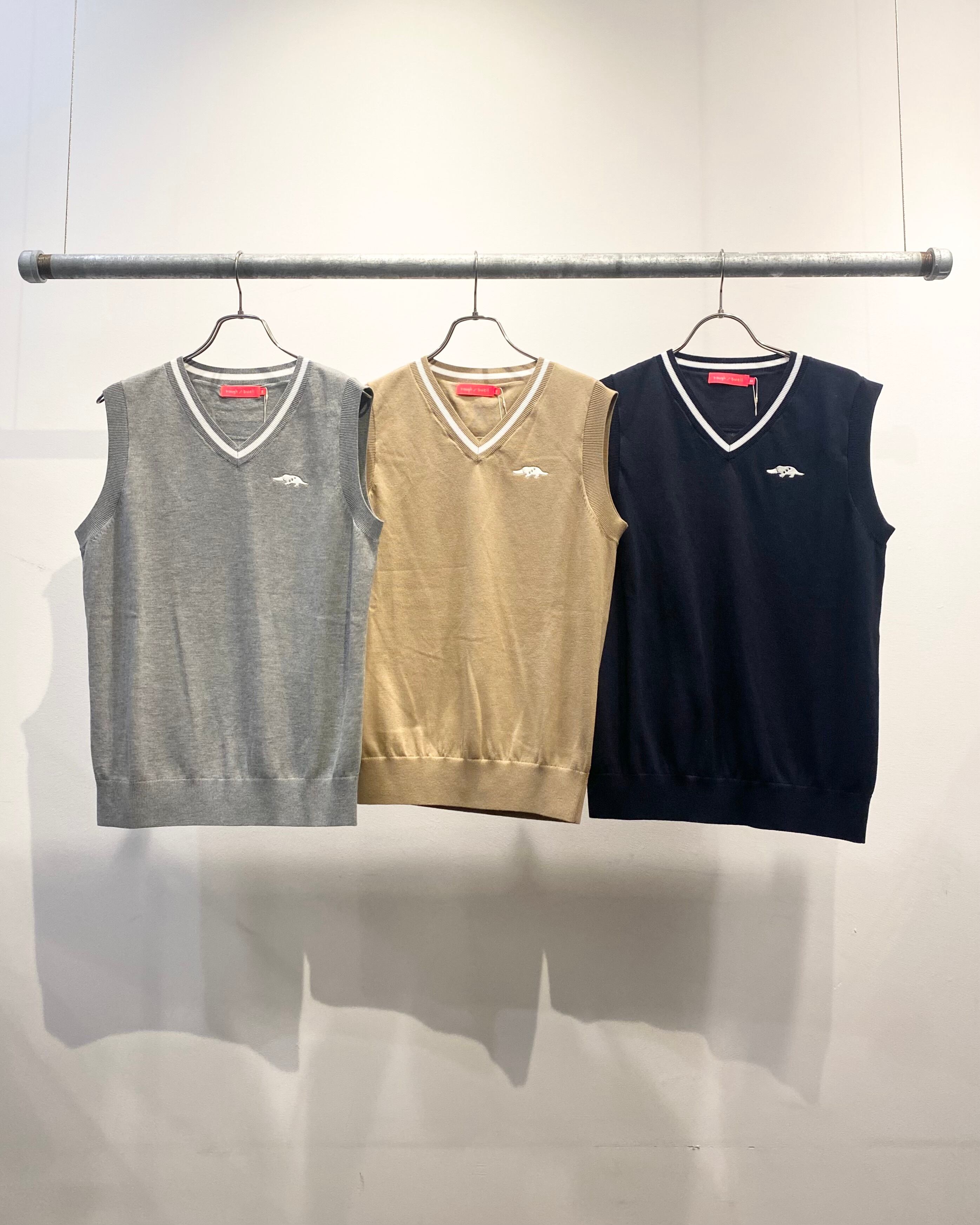rough & swell】《WOMEN'S》BERKELEY VEST W. | Sandy GOLF