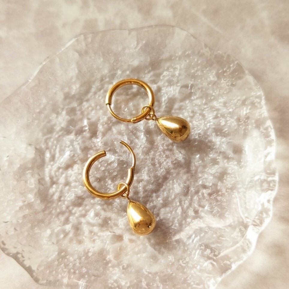 【3回目の入荷】drop hoop Pierce 316L