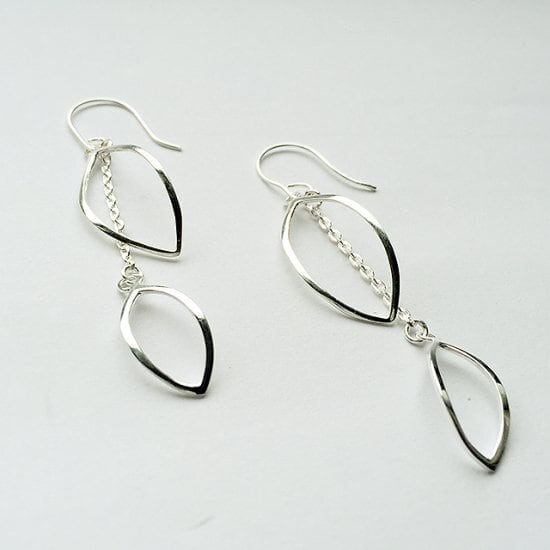 【ラスト1】4リーフ フックピアス