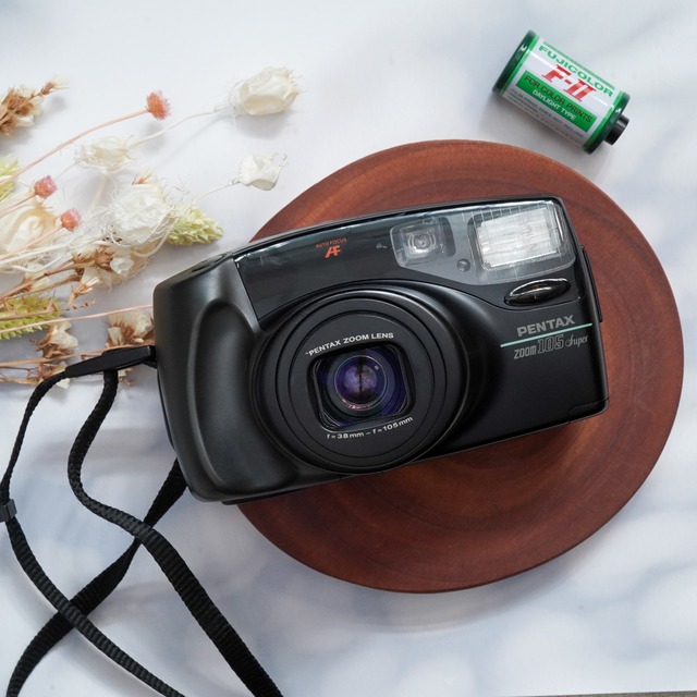【Pentax】zoom 105 super 高機能フィルムカメラ　