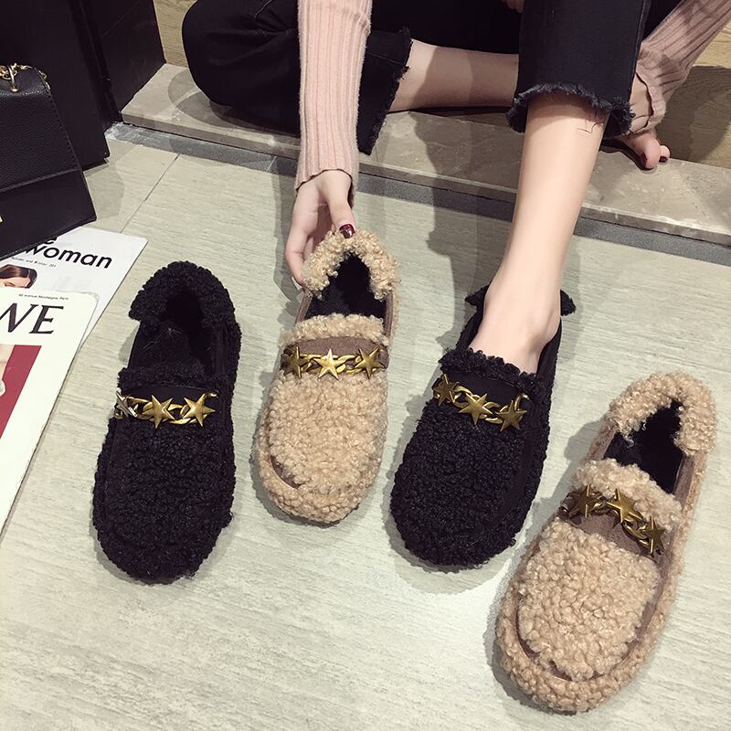 ウィンター 靴 シューズ 冬物 ラウンドトー フェイクシューズ60829140005