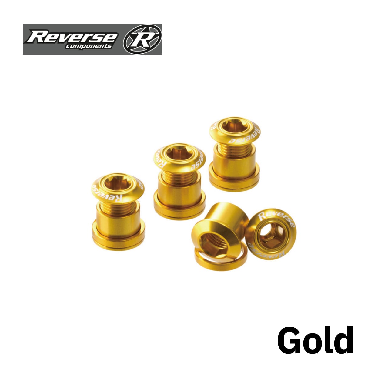 Reverse Components】Chainring Bolt Set [チェーンリングボルトセット