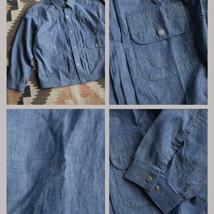 8ozライトウェイト・デニムショートジャケット  A2112