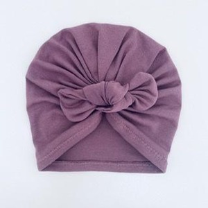 bow turban (lavender) リボンターバン　ラベンダー