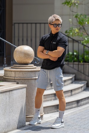 BELINDA COOL TOUCH POLO SHIRT【BEL-M-023】
