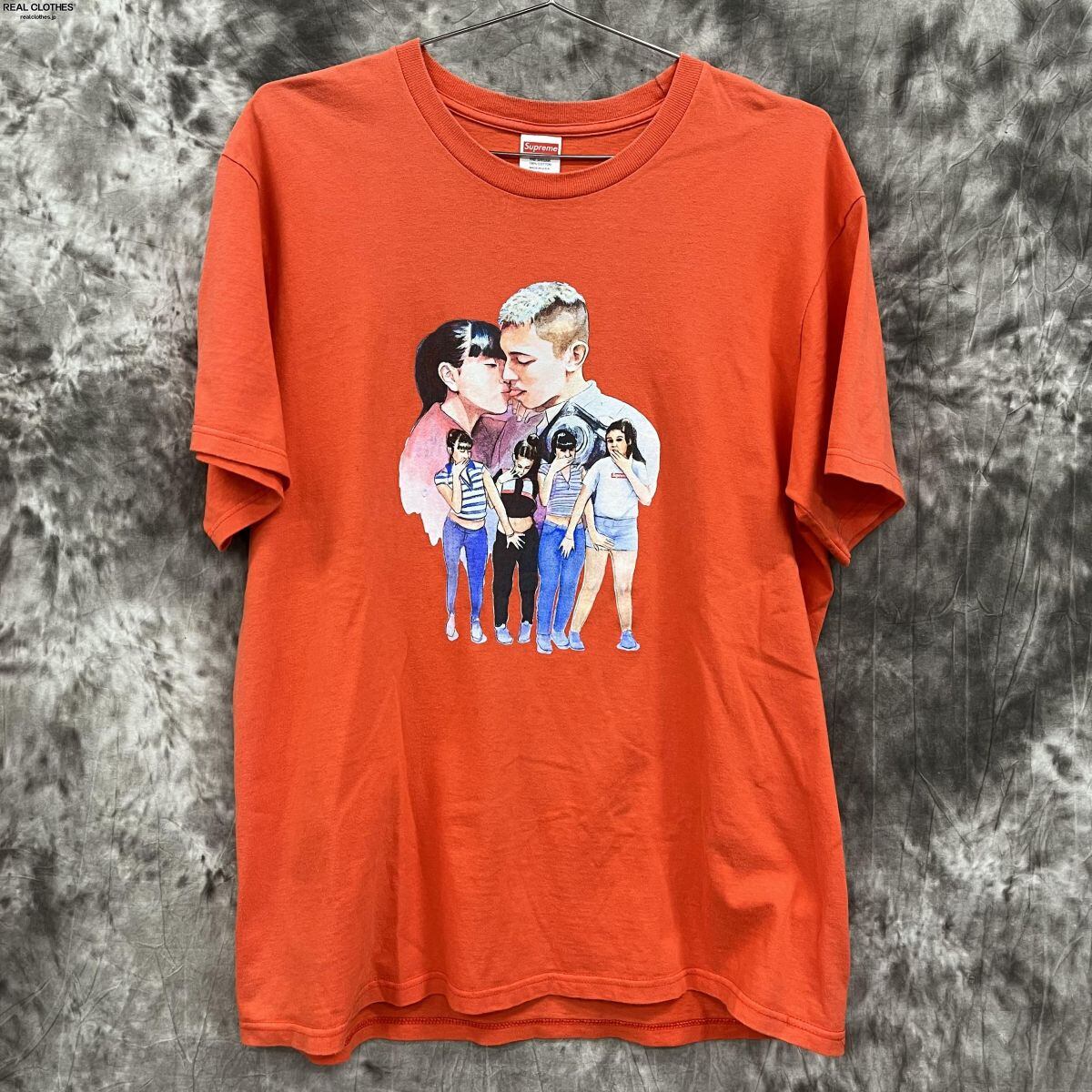 Supreme 17aw Kiss tee