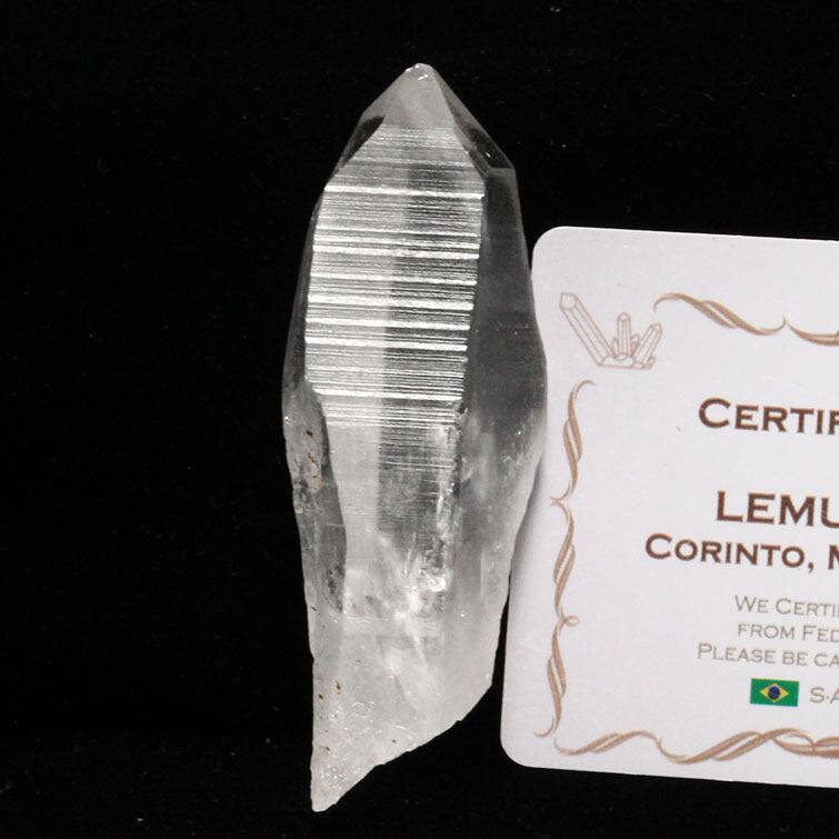 レムリアンシード 水晶 原石 ブラジル ミナスジェライス州 コリント産 証明書付属 一点物 おまかせ便 271-567