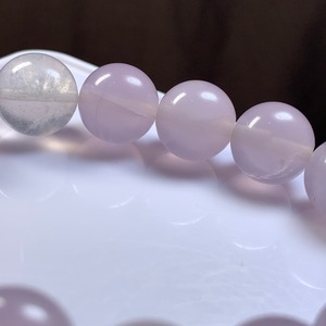 A49.ミルキーパープルフローライト・ブレスレット