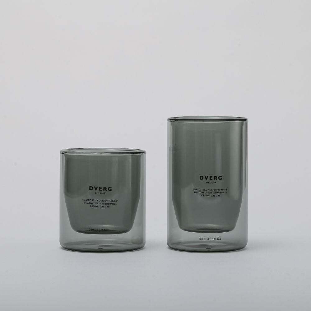 DVERG】DOUBLE WALL TUMBLER アンバー 2サイズセット ブランド直営店