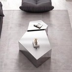 テーブル ローテーブル シンプル ブラック シルバー ブロンズ ステンレス モダン コーヒーテーブル ラグジュアリー 特殊形状 リビング インテリア 家具 おしゃれ 韓国 スタイリッシュ