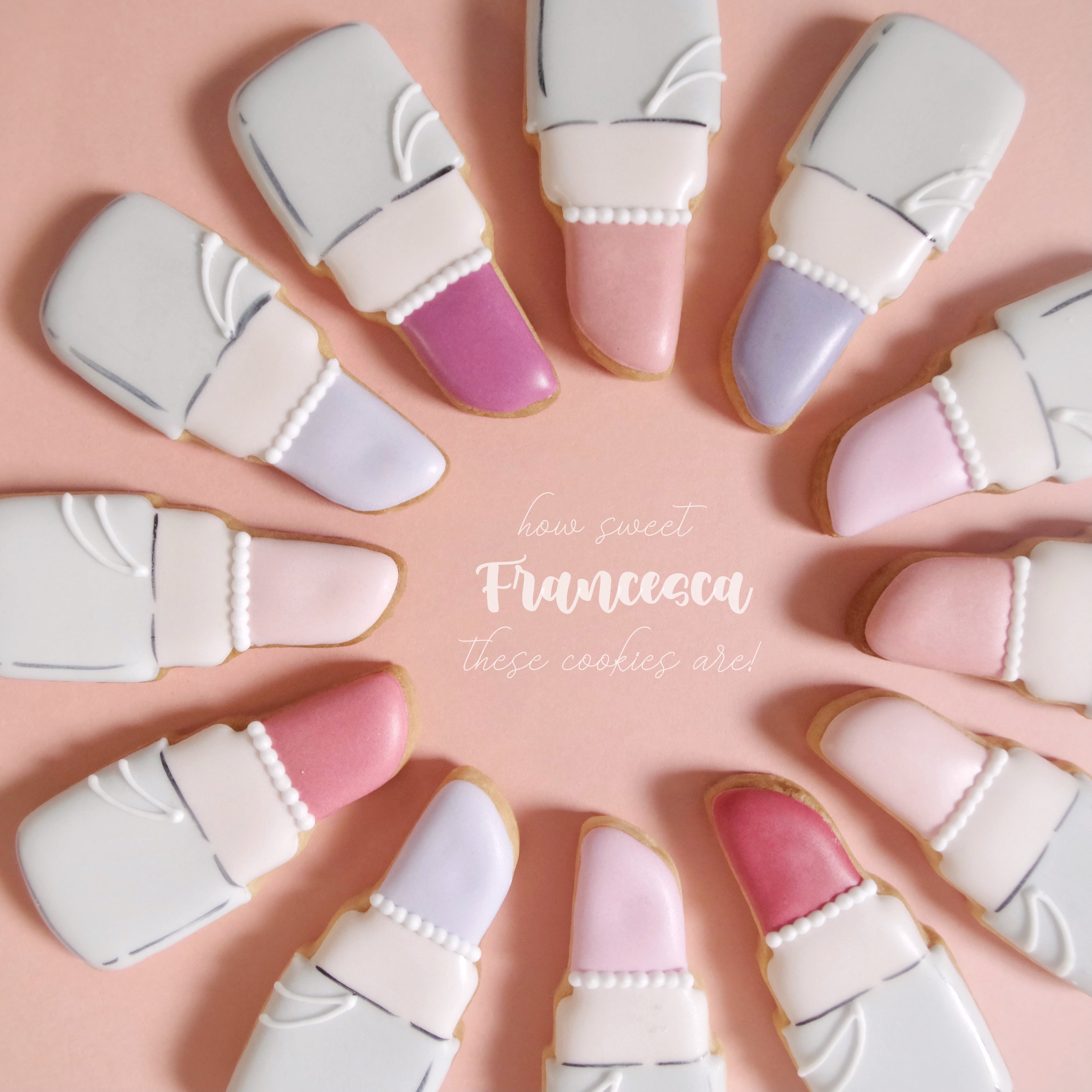 リップのアイシングクッキーセット