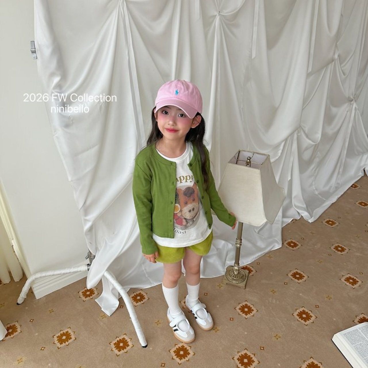 韓国子供服 / ninibello / Happy Meal T-shirt/ 半袖Tシャツ *XS~XXL*