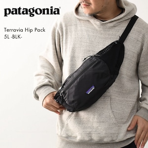 Patagonia [パタゴニア正規代理店] Terravia Hip Pack 5L -BLK- [49021] テラヴィア・ヒップ・パック 5L・ボディバッグ・ウエストポーチ・Black・MEN'S / LADY'S [2026SS]