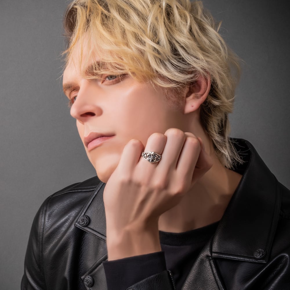 リリィクラウンリング シルバーリング AKR0032 Lily Crown Ring Silver リリィクラウンリング シルバーリング AKR0032 Lily Crown Ring Silver