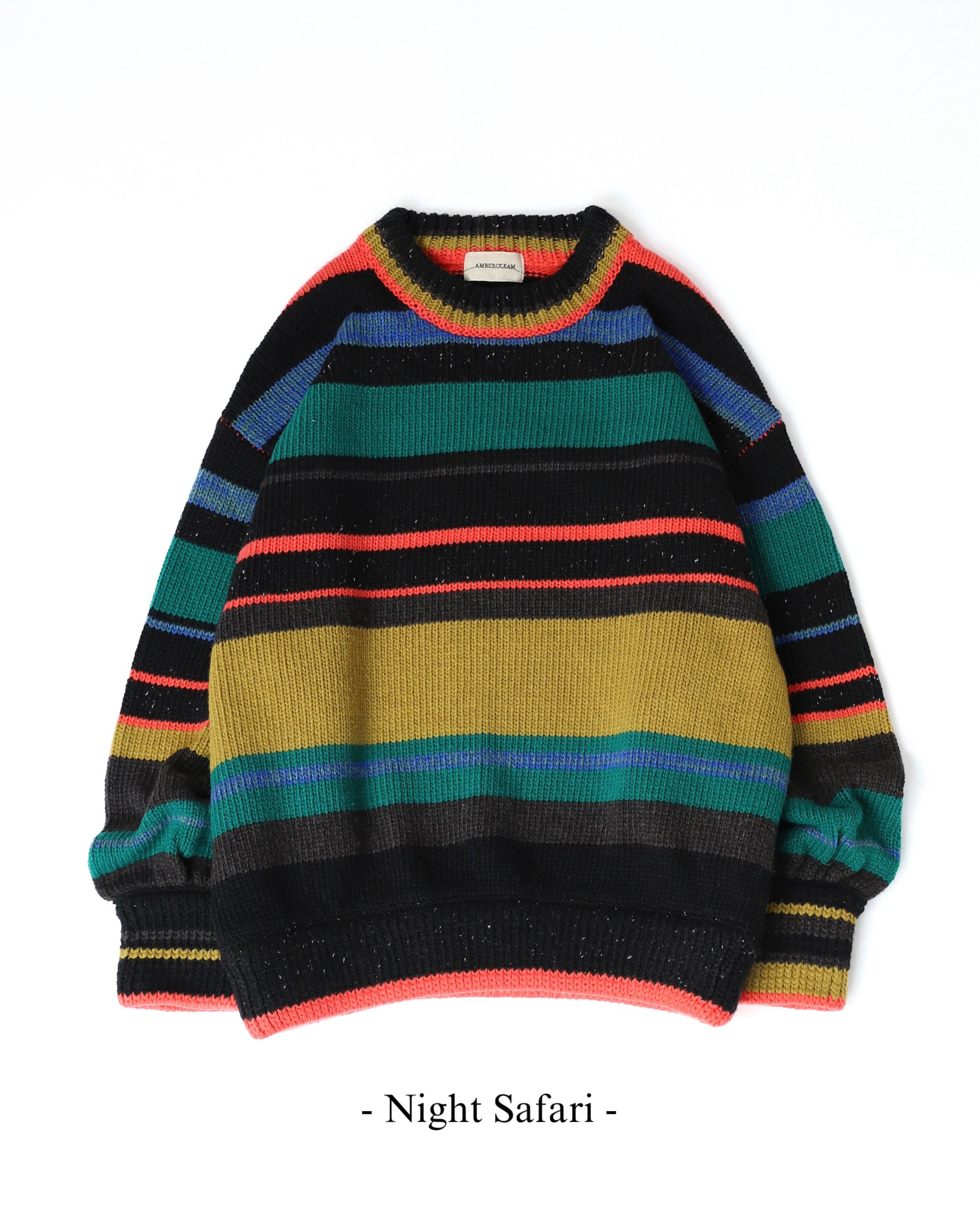 Rainbow Wool Sweater / レインボーウールセーター | AMBERGLEAM