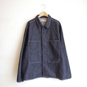 HATSKI  Faux Pullover Denim Shirt