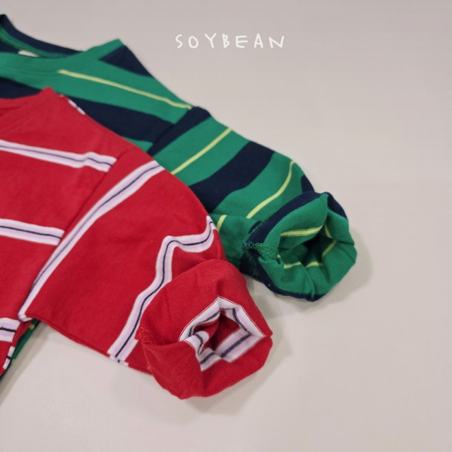 《送料無料》予約:89ストライプT【soybean】