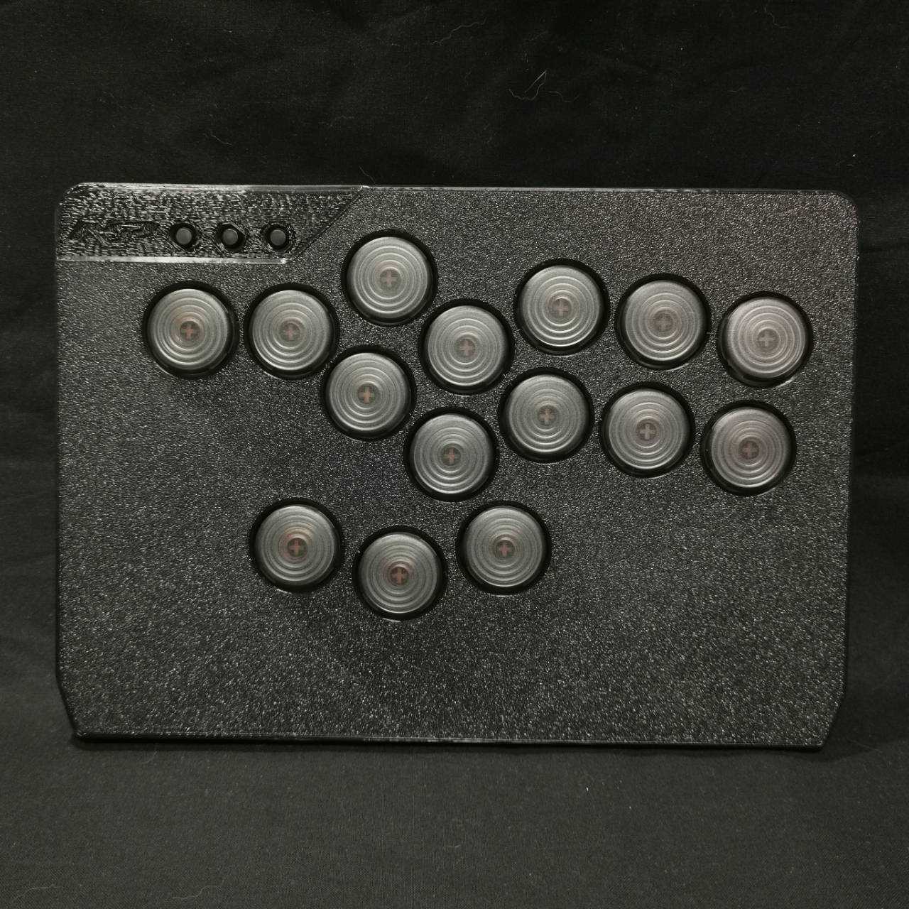 HORI RAP.N(リアルアーケードプロ)用 ボタン増設カスタム天板 [ドライ