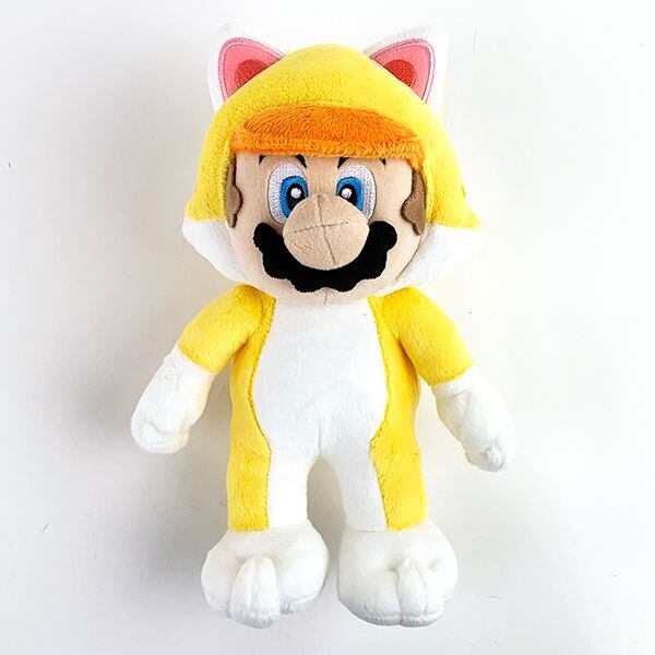 スーパーマリオ ネコマリオ ぬいぐるみ S スーパーマリオ3D