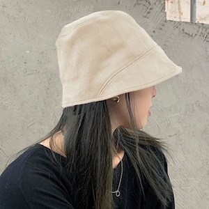 スエード調 バケットハット レディース 秋冬 おしゃれ 帽子 かわいい 大人 きれいめ カジュアル 折り畳み 大人可愛い 大人女子
