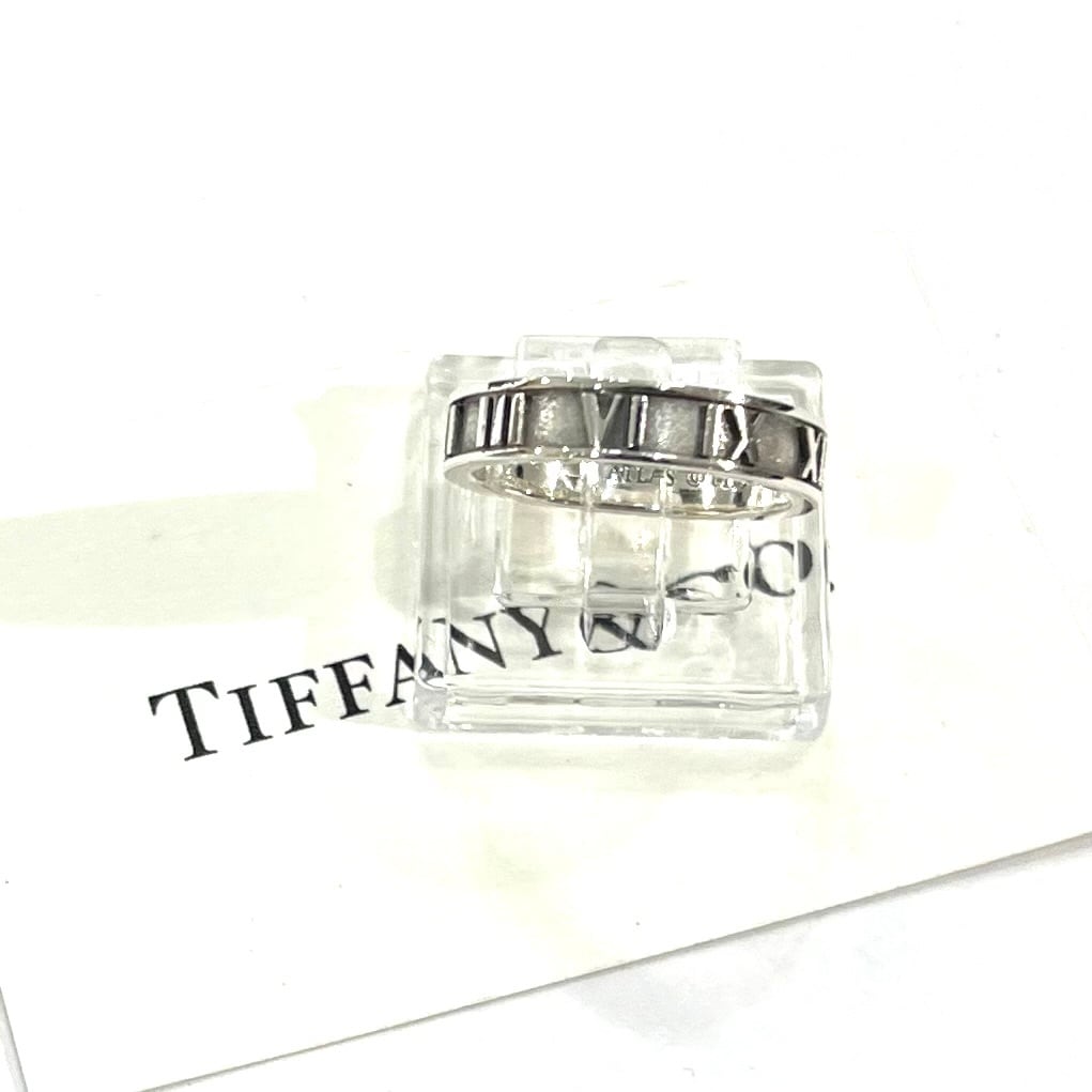 TIFFANY&CO】【8.5号】T2801 時を纏う シルバー925 9号アトラスリング