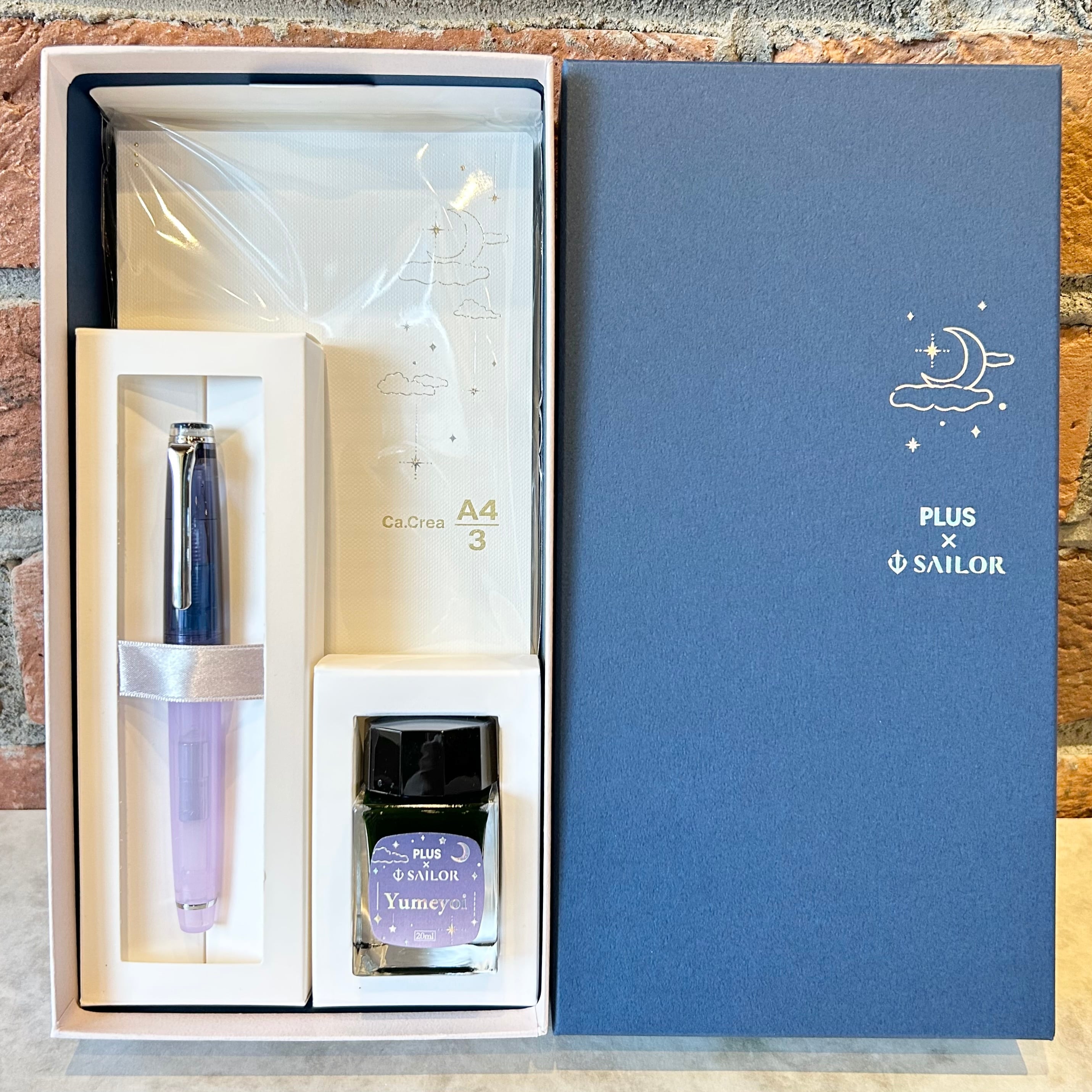 数量限定品】SAILOR×カ.クリエ「夢宵」セット／レクル万年筆／ 字幅MF