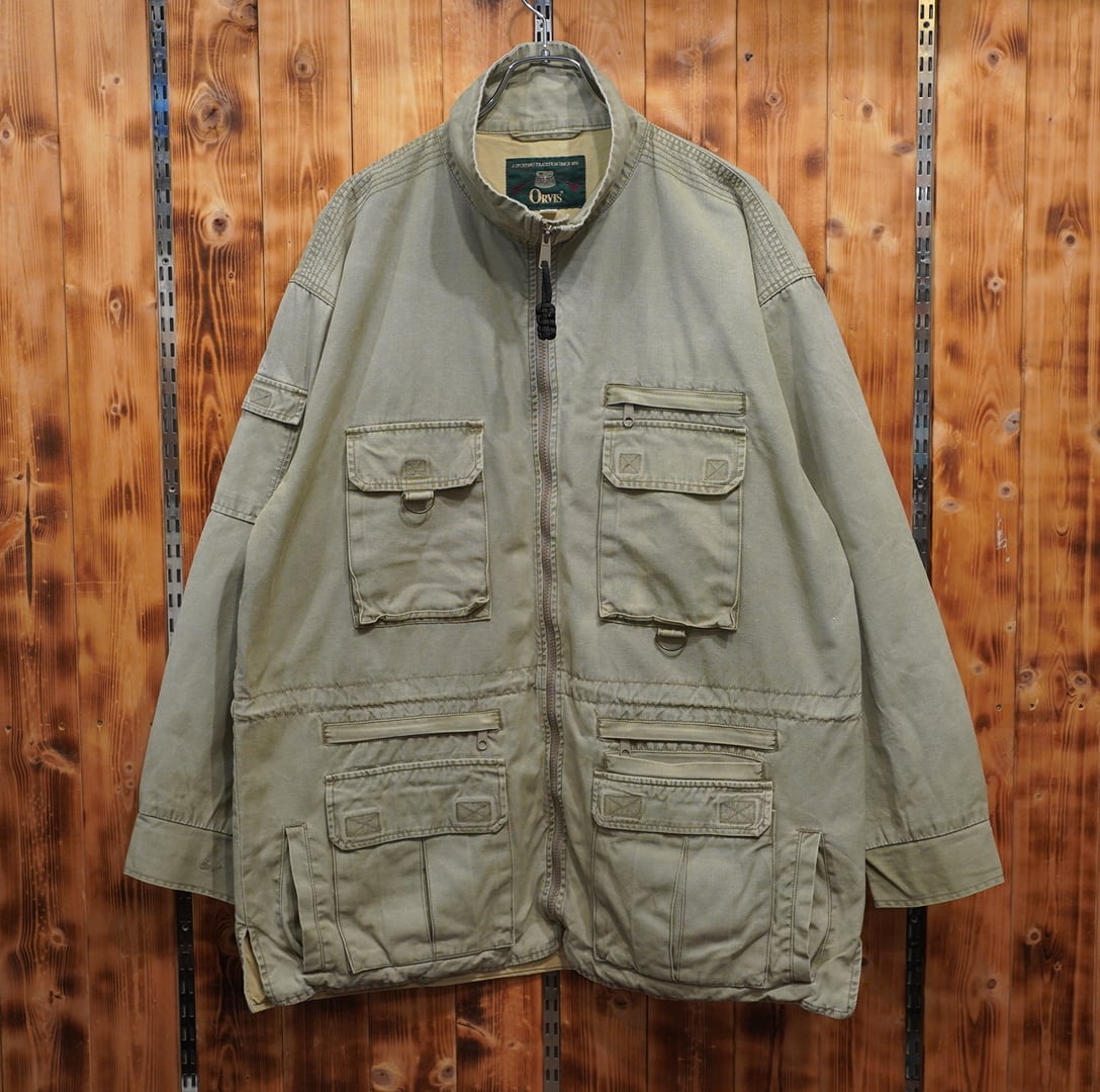 90s orvis フィッシング ジャケット L