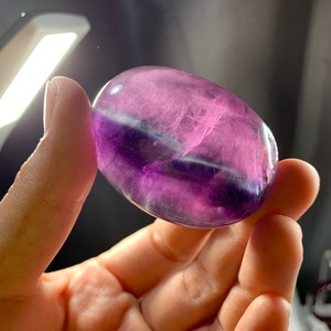 秘蔵プレミアム✩パープルフローライトタンブル