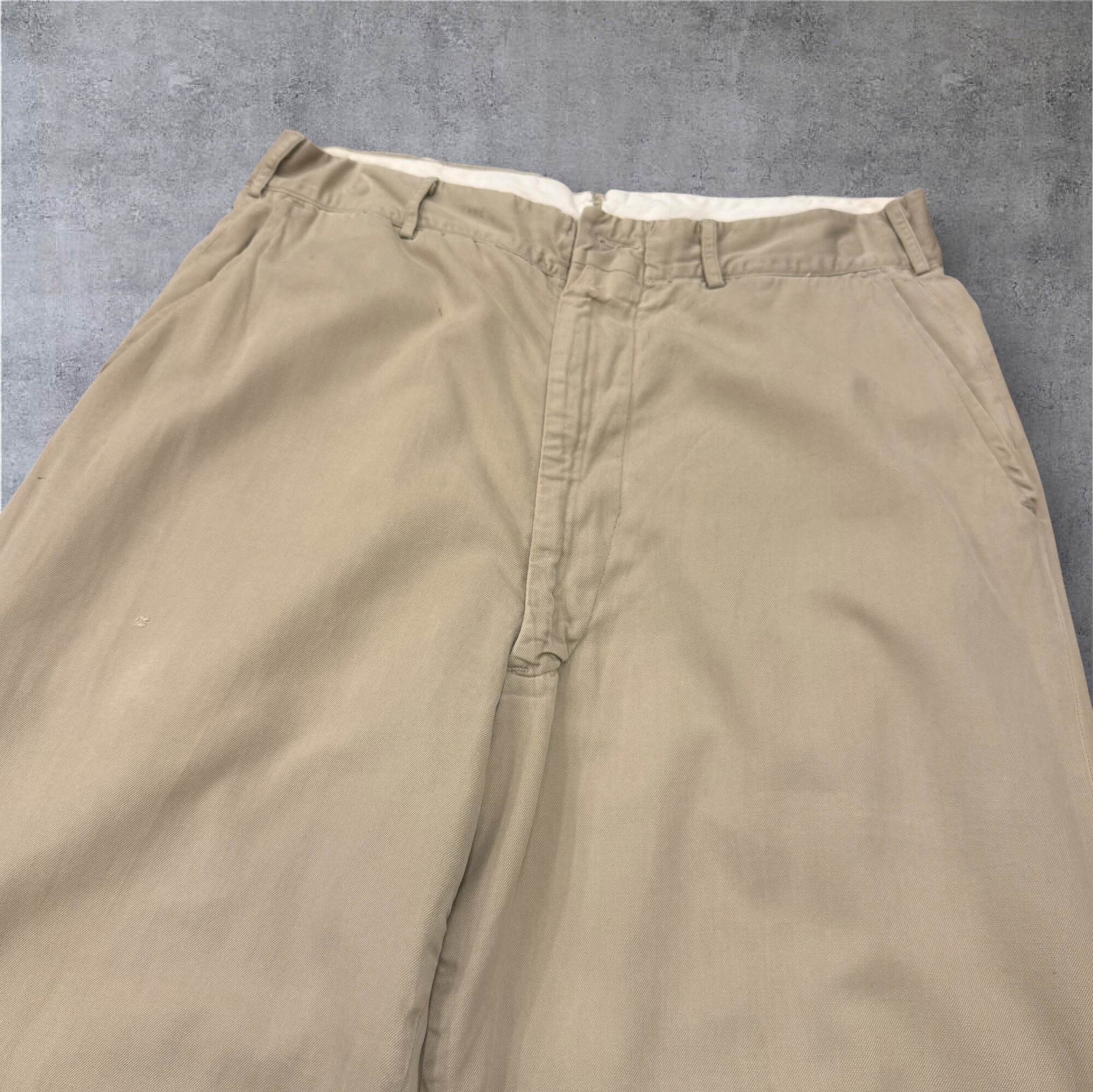元祖】60's U.S.Army Chino Trousers | spike osu