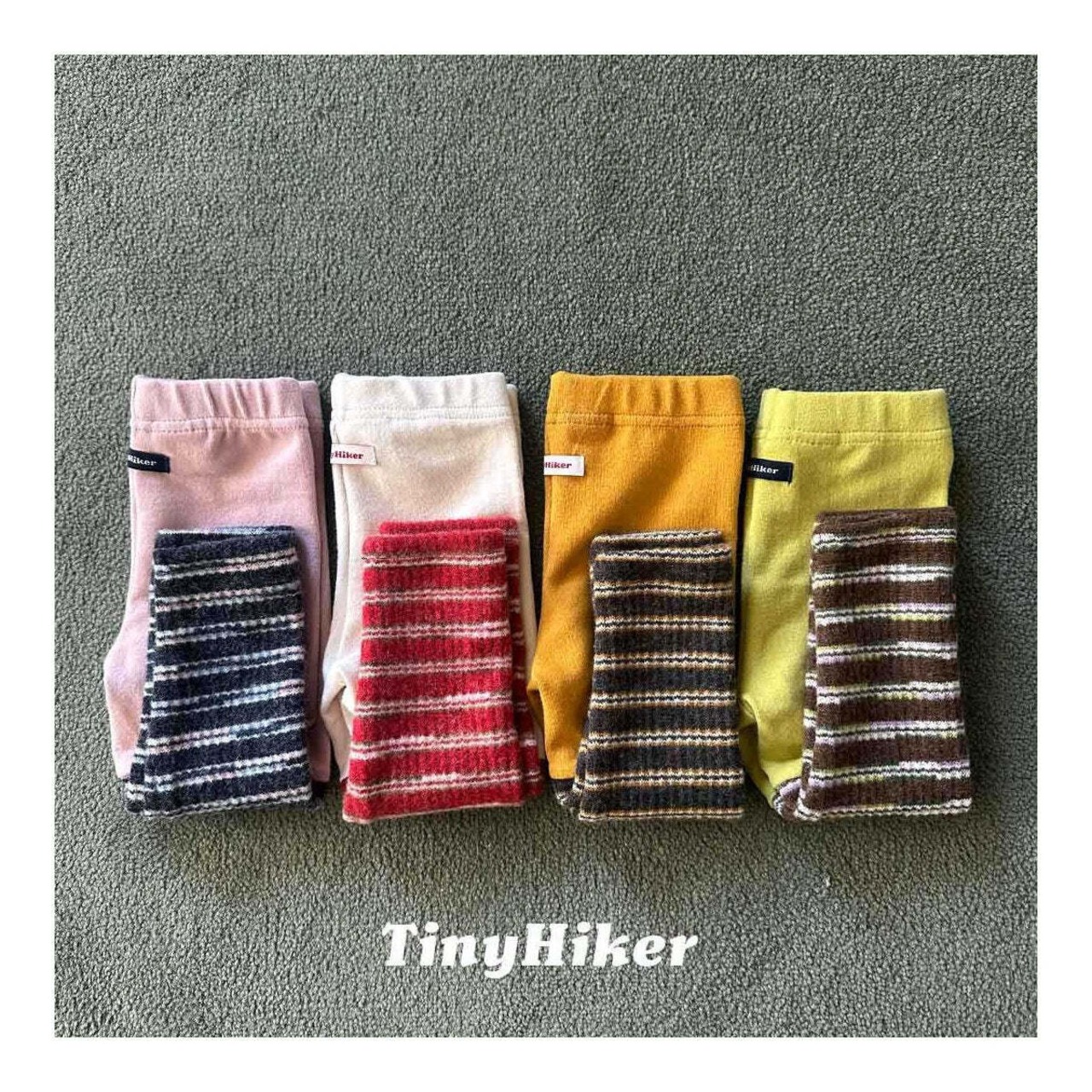 【取寄】Tiny Hiker ユニークミックスレギンス|冬服|韓国子供服