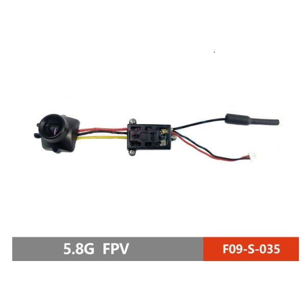◆F09-S GPS専用5.8GHz FPVカメラ 　取付はネジで止めるだけで完了します。