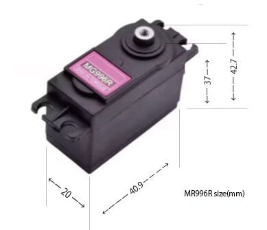 TowerPro サーボ MG996R | JAPANROBOTECHストア