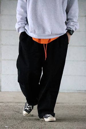 SLINK(スリンク) "Chino Easy Pants"(BLK)