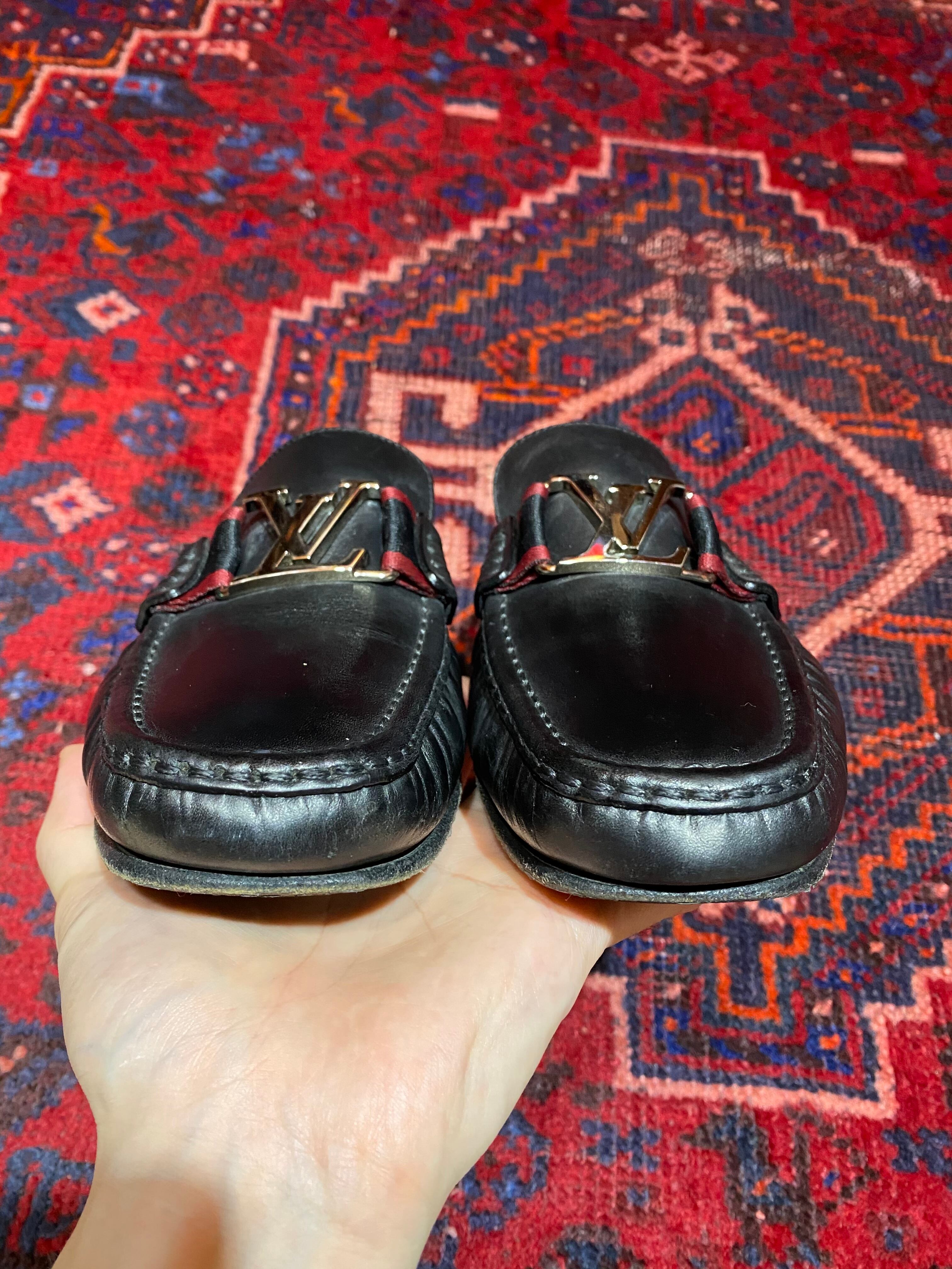 ◎.LOUIS VUITTON LOGO LOAFER FA0117 MADE IN ITALY/ルイヴィトン