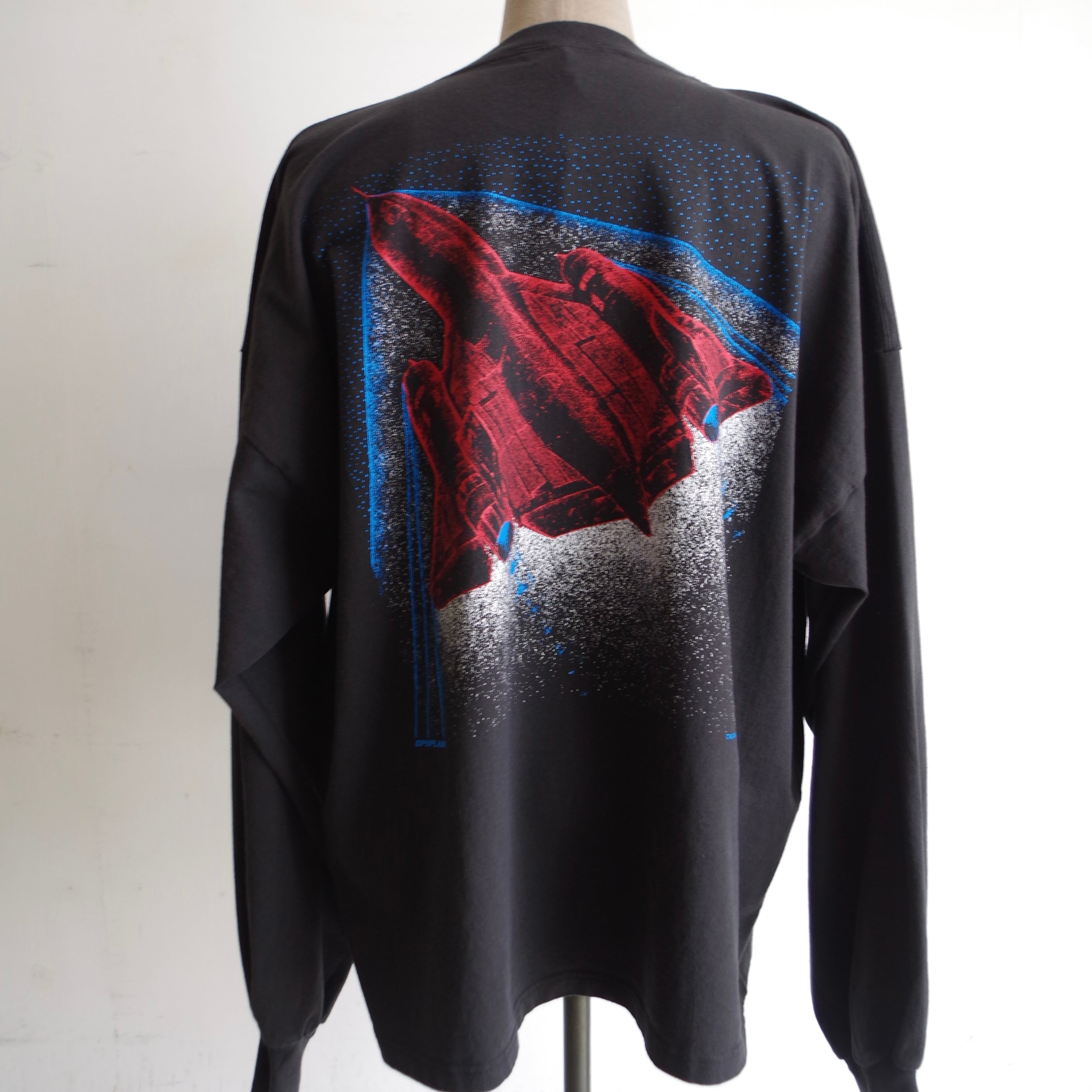 Oblada SPACE LONG TEE BLACK | 1F Store