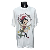 【BETTY BOOP】ベティブープ "DECK THE HALLS" 90's Vintage Tシャツ